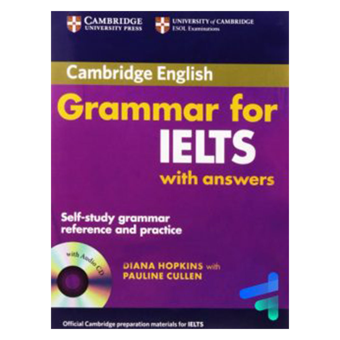 جلد کتاب کتاب زبان کمبریج گرامر فور آیلتس Grammar For IELTS with answers