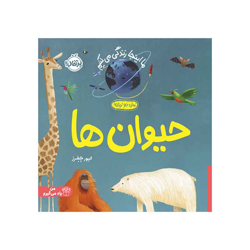 جلد کتاب ما اینجا زندگی میکنیم: حیوانها