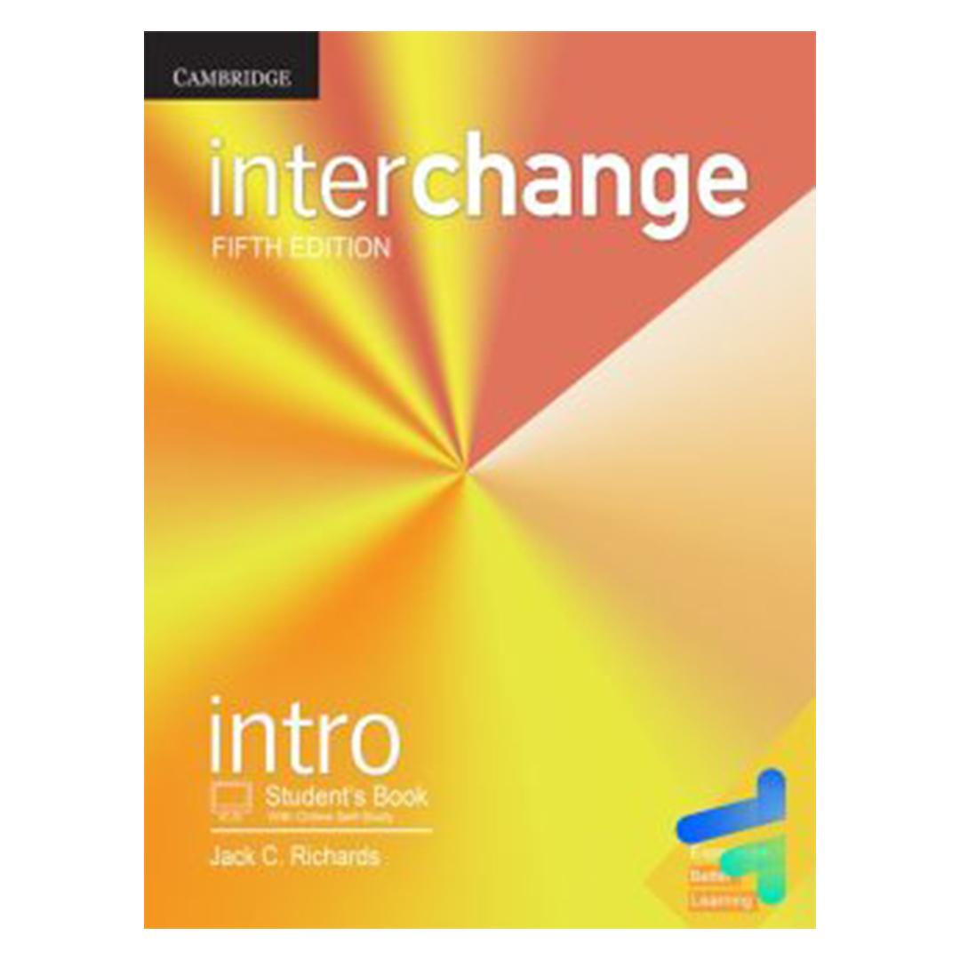 جلد کتاب کتاب زبان اینترچنج interchange intro