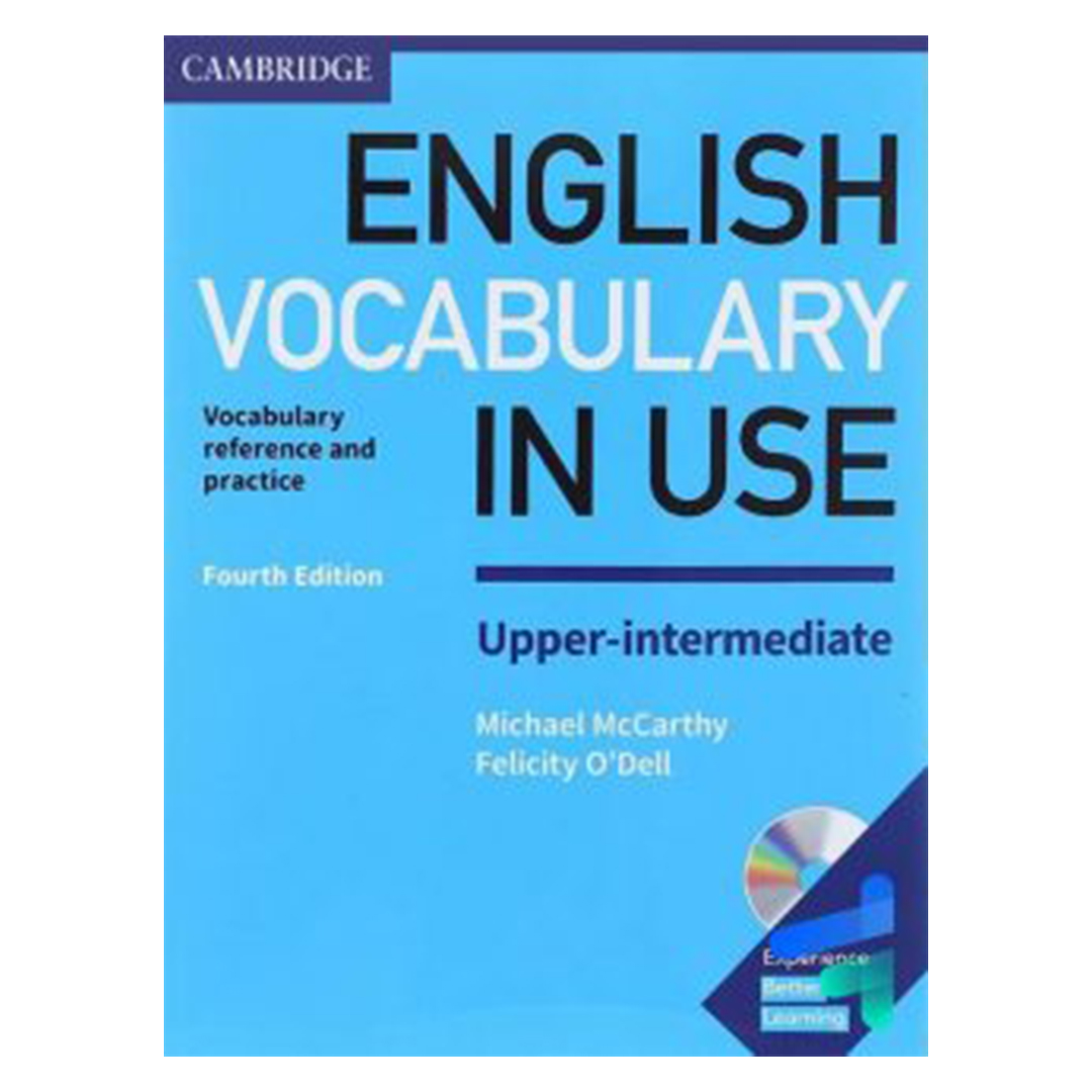 جلد کتاب کتاب زبان انگلیش وکبیولری این یوز english vocabulary in use upper-intermediate 4th Edition