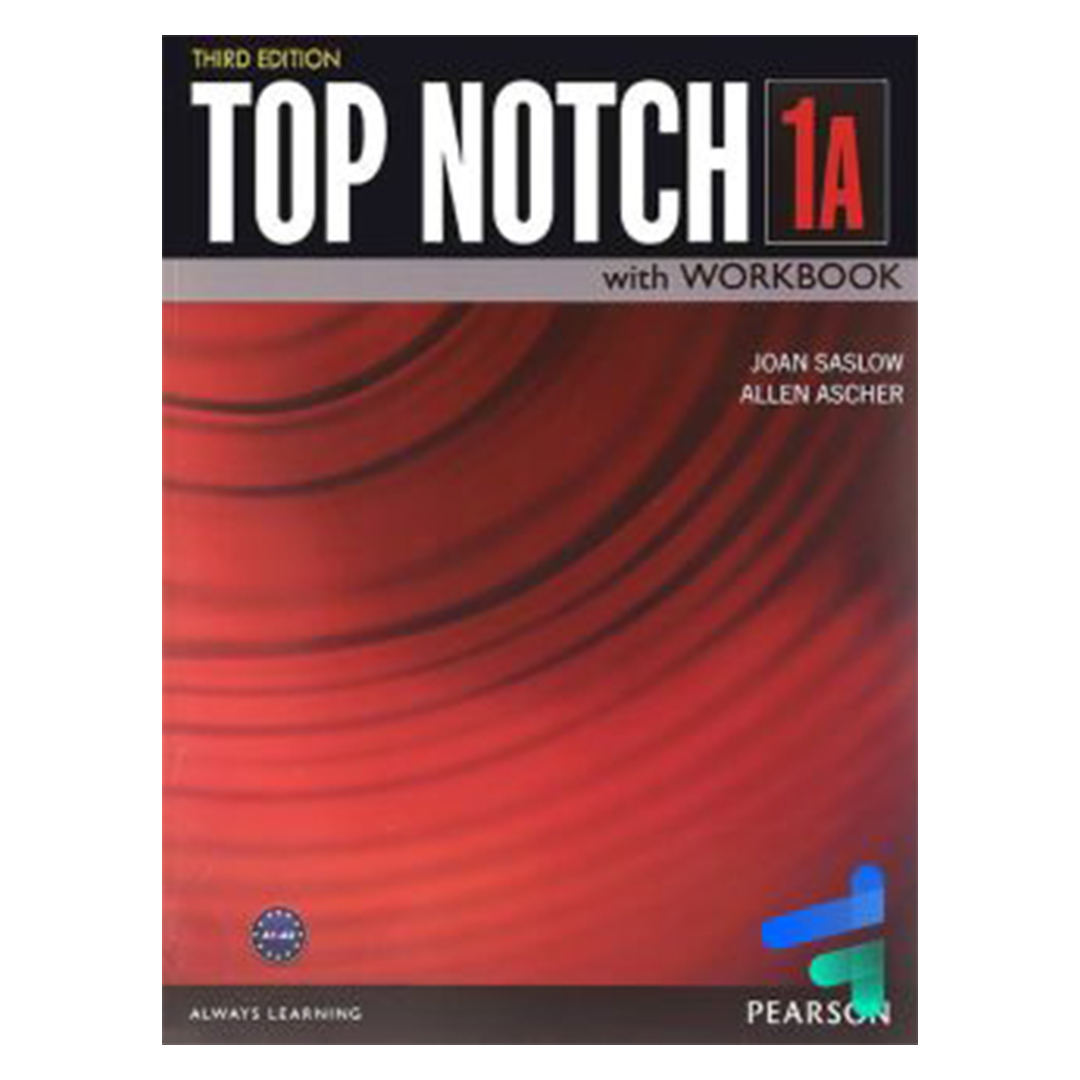 جلد کتاب کتاب زبان تاپ ناچ ویرایش سوم Top Notch 1A