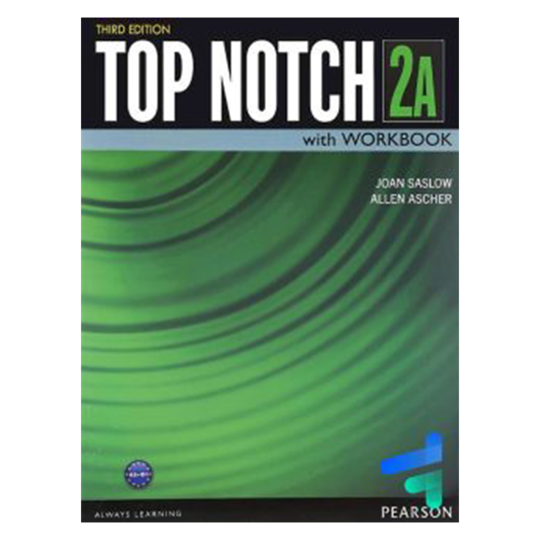 جلد کتاب کتاب زبان تاپ ناچ ویرایش سوم Top Notch 2A