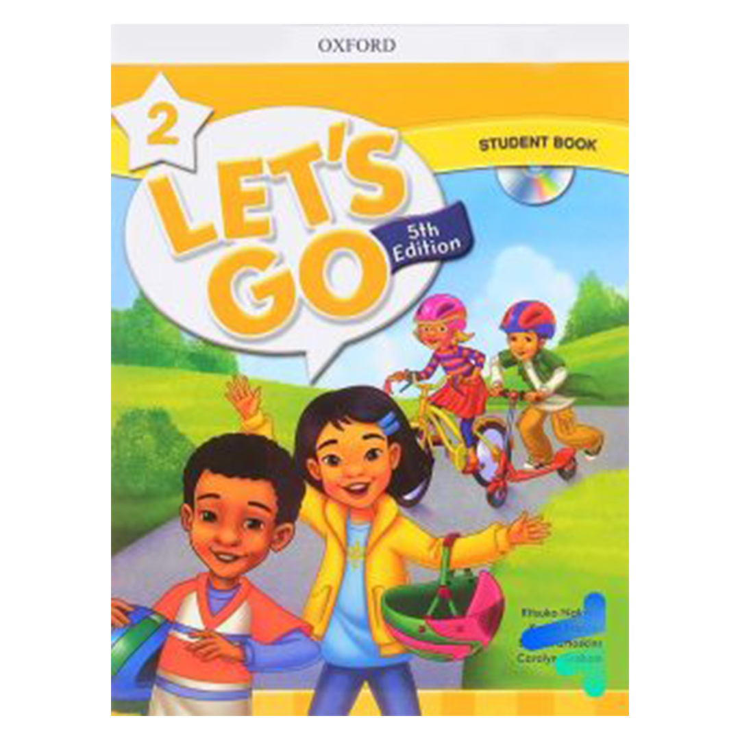 جلد کتاب کتاب زبان لتس گو ویرایش پنجم lets go 2