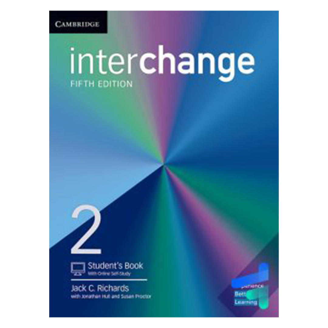 جلد کتاب کتاب زبان اینترچنج interchange 2