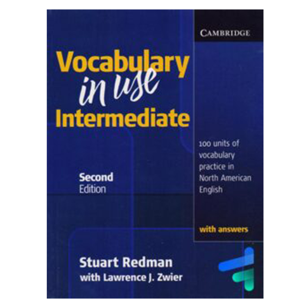 جلد کتاب کتاب زبان اینترمدیت وکبیولری این یوز ویرایش دوم intermediate vocabulary in use