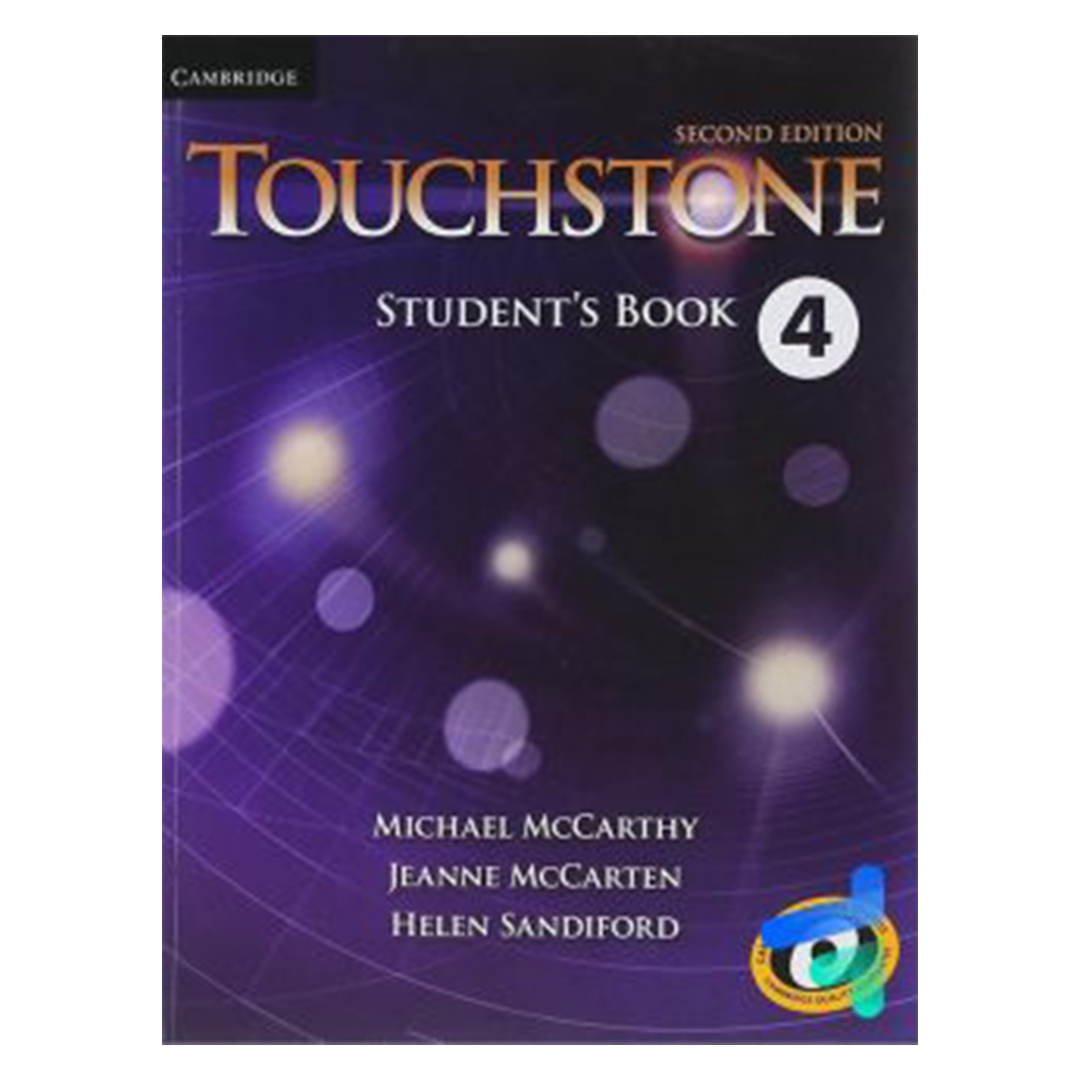 جلد کتاب کتاب زبان تاچ استون 4 touchstone 2nd Edition