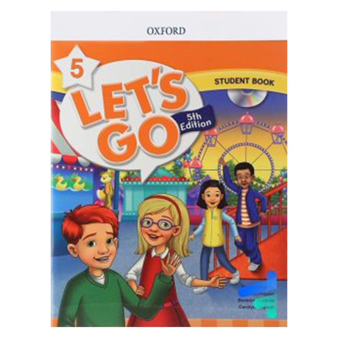جلد کتاب کتاب زبان لتس گو ویرایش پنجم lets go 5
