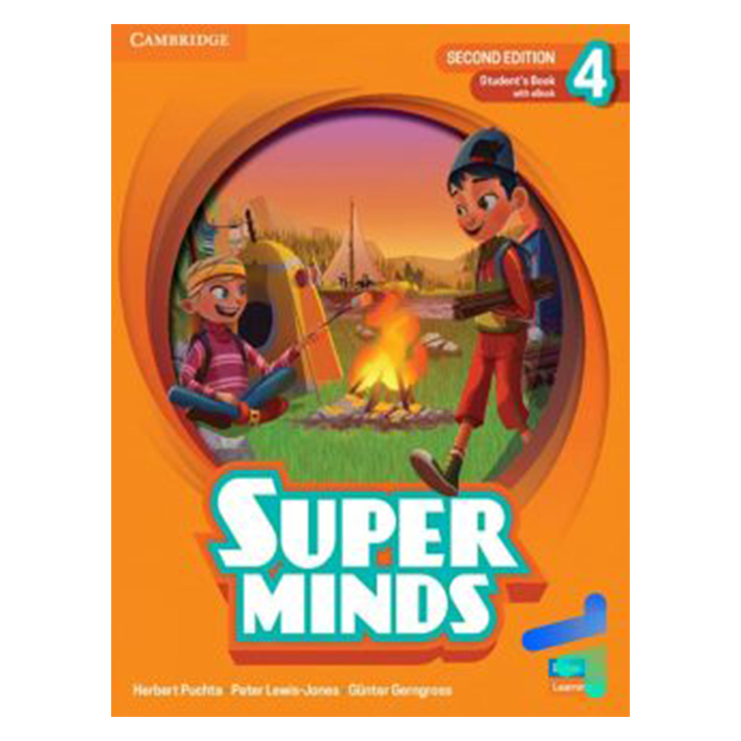 جلد کتاب کتاب زبان super minds 4