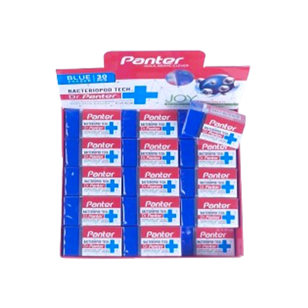 جلد کتاب پاک کن SOFT PLUS آبی E140 پنتر
