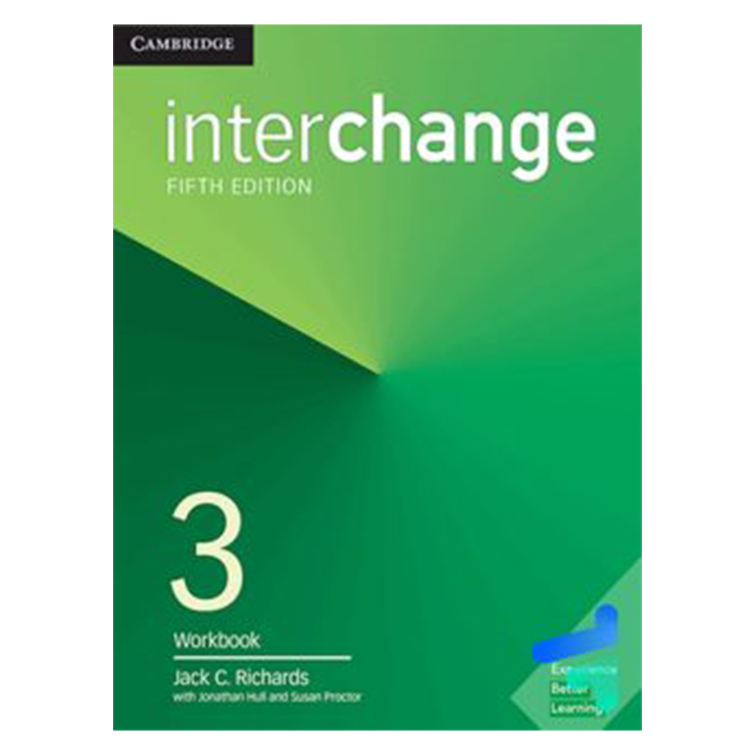 جلد کتاب کتاب زبان اینترچنج interchange 3