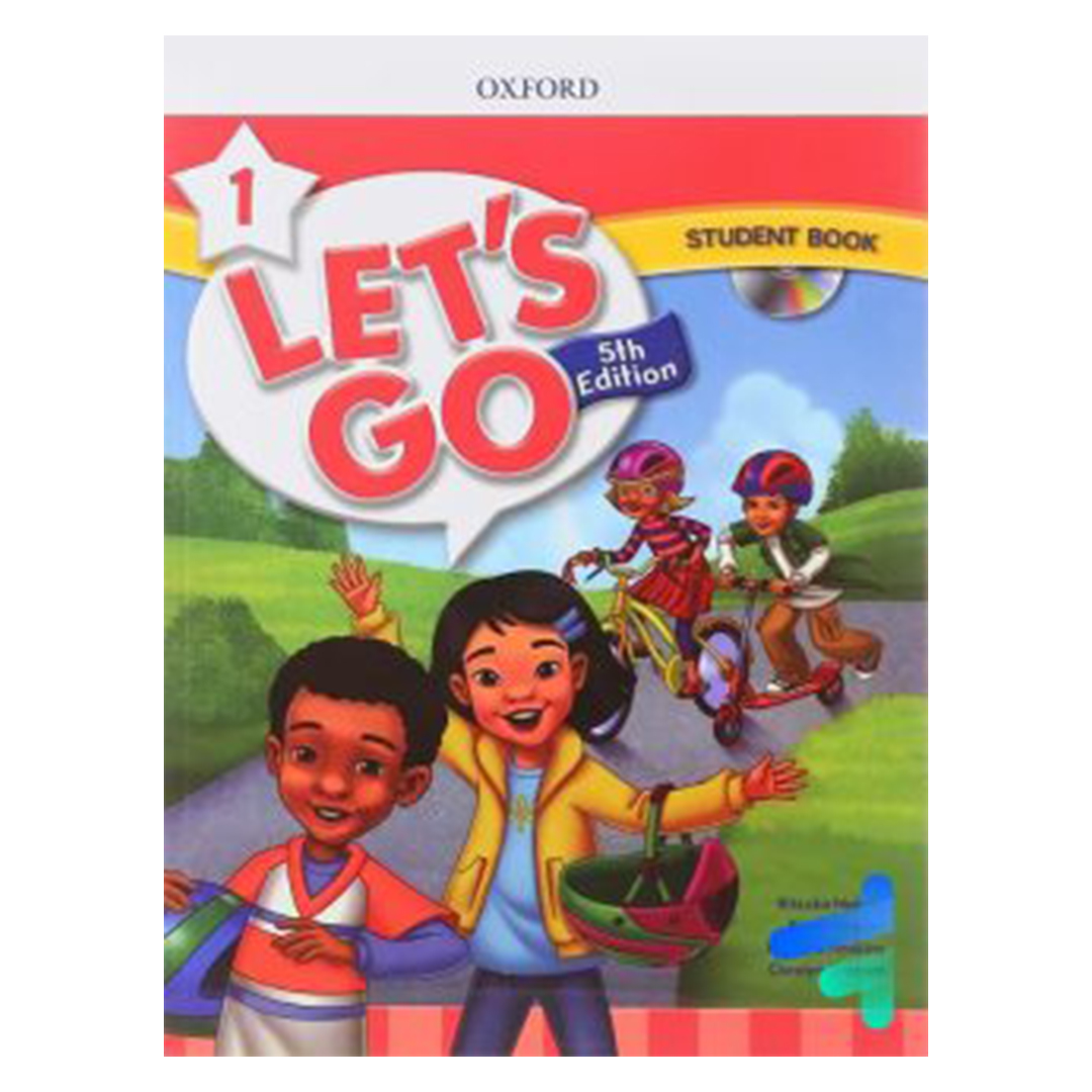 جلد کتاب کتاب زبان لتس گو ویرایش پنجم lets go 1