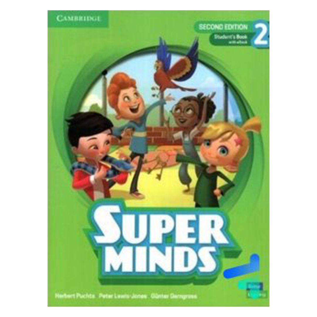 جلد کتاب کتاب زبان super minds 2