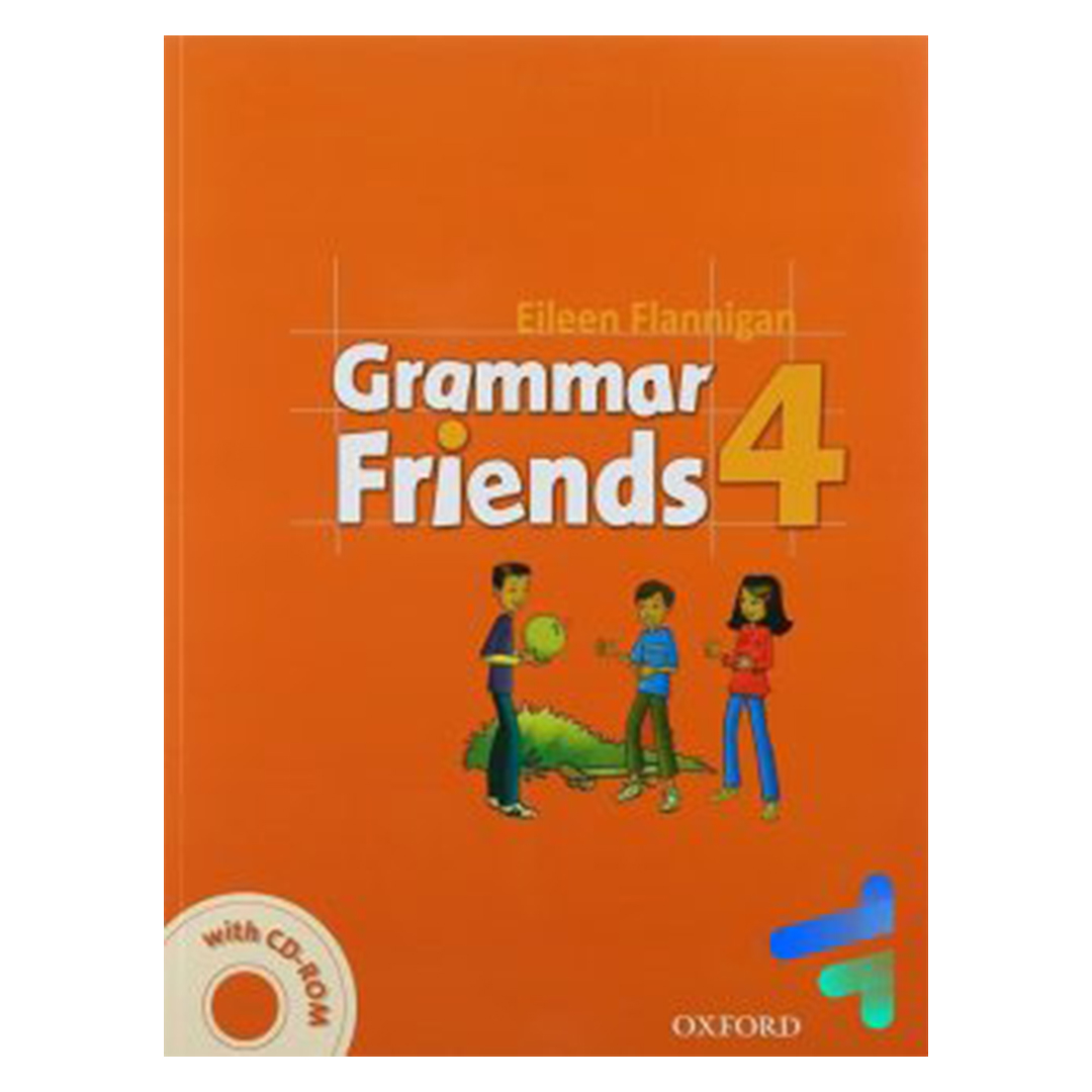 جلد کتاب کتاب زبان گرامر فرندز grammar friends 4