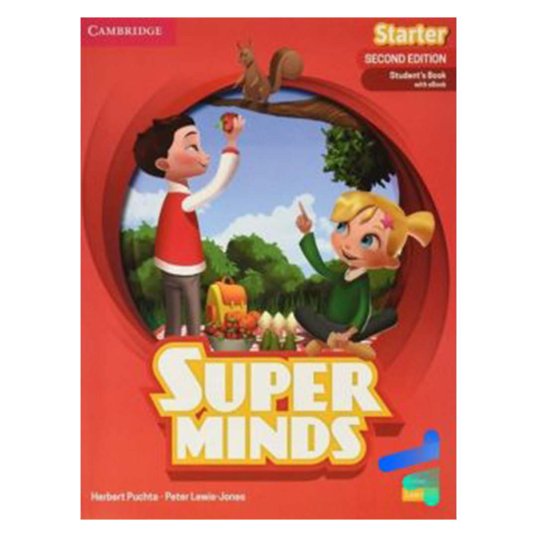 جلد کتاب کتاب زبان super minds starter
