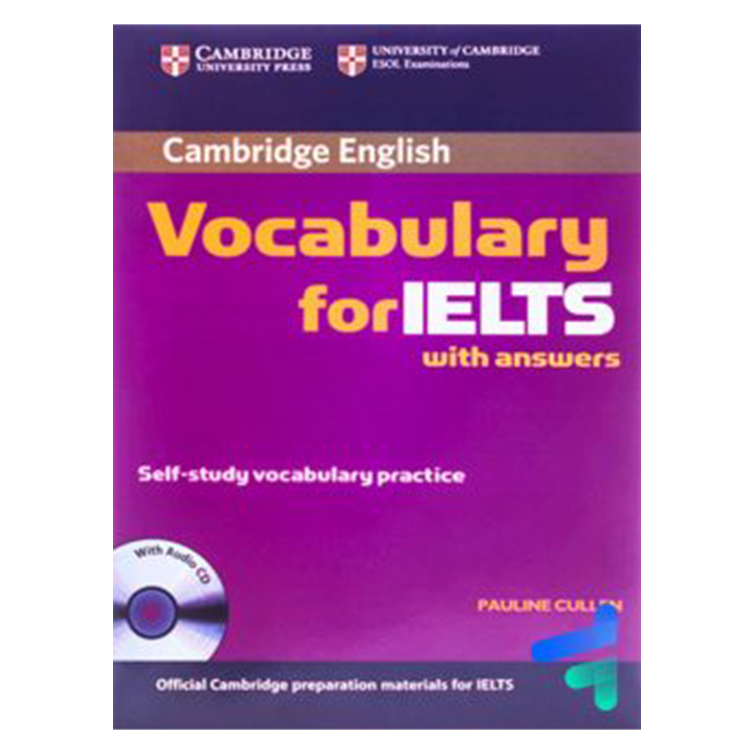 جلد کتاب کتاب زبان کمبریج انگلیش وکبیولری فور آیلتس اینترمدیت Cambridge Vocabulary for IELTS Intermediate